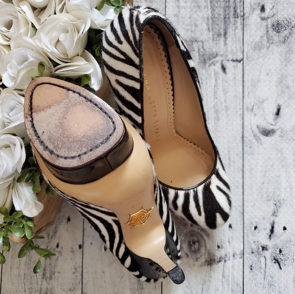 Charlotte Olympia Pony Hair Pumps - Picture 4 of 7